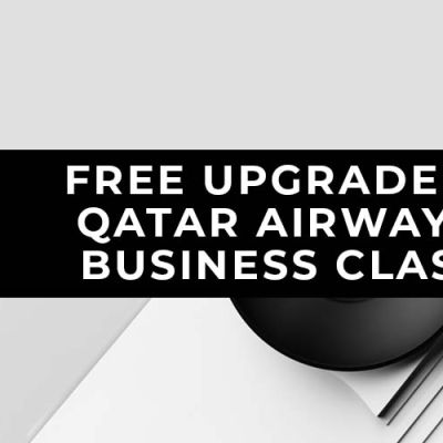 Free upgrade to qatar airways
