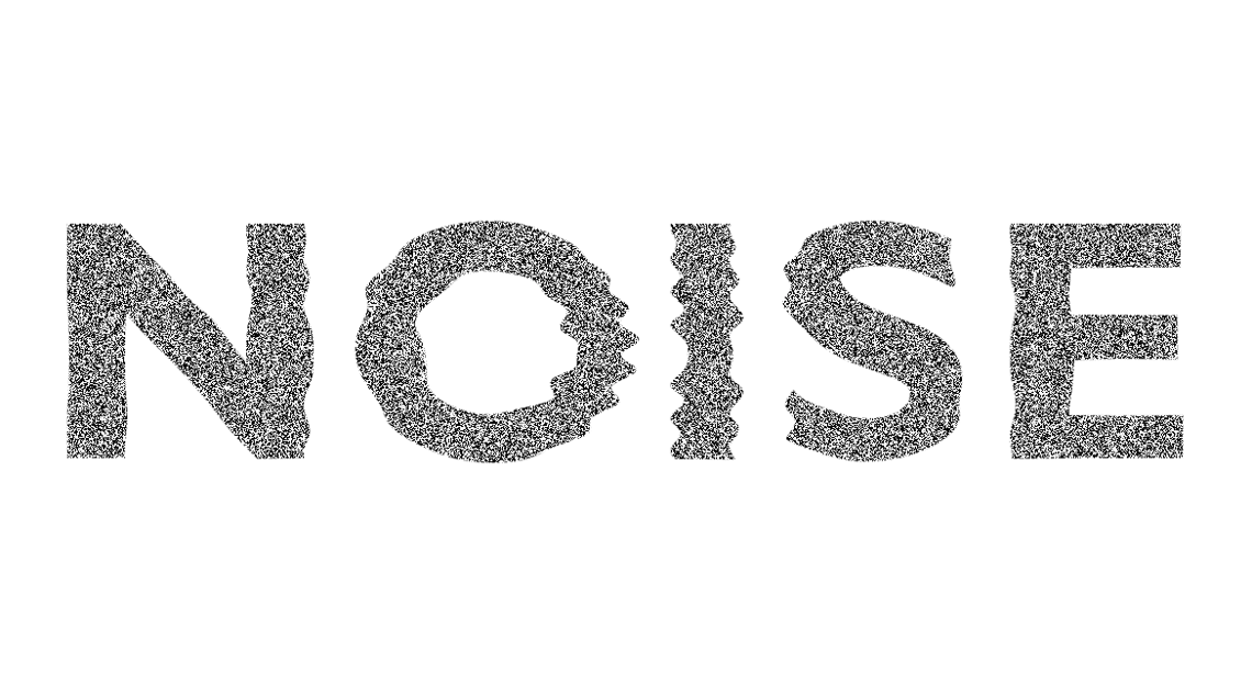 what is the difference between grainy and noise?