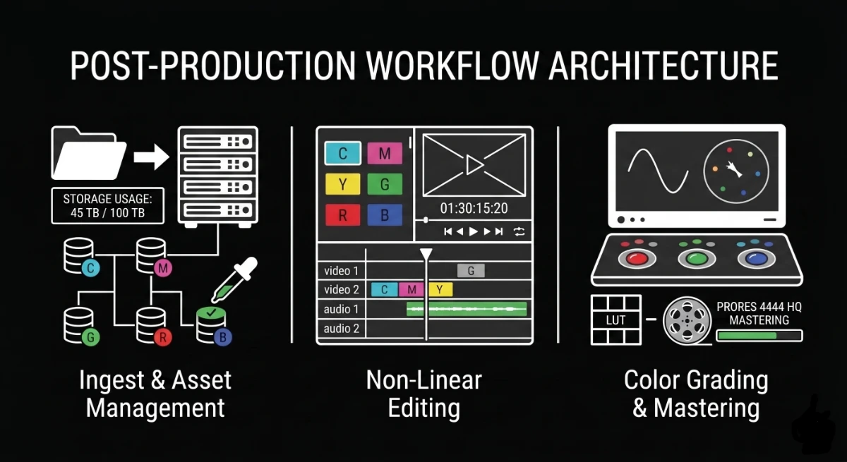 Post Production Workflow Architecture